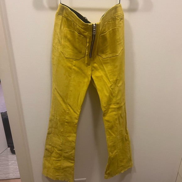 NWT SPRWMN suede pants - Picture 5 of 7